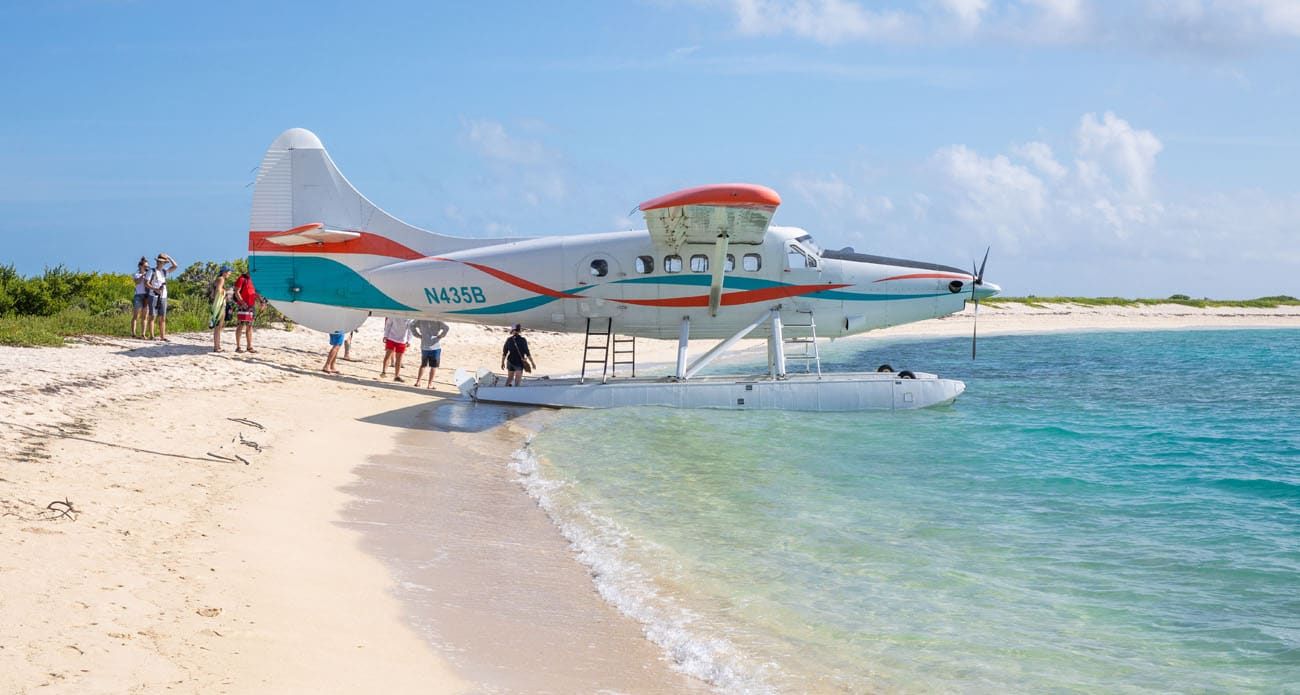 Dry Tortugas Seaplane Florida Keys itinerary