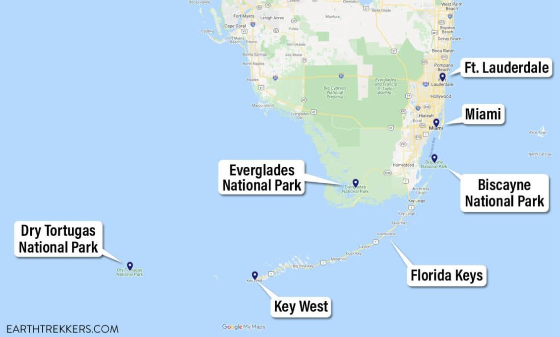 7 - 10 Day Florida Keys Itinerary: Miami, Key West & the National Parks ...