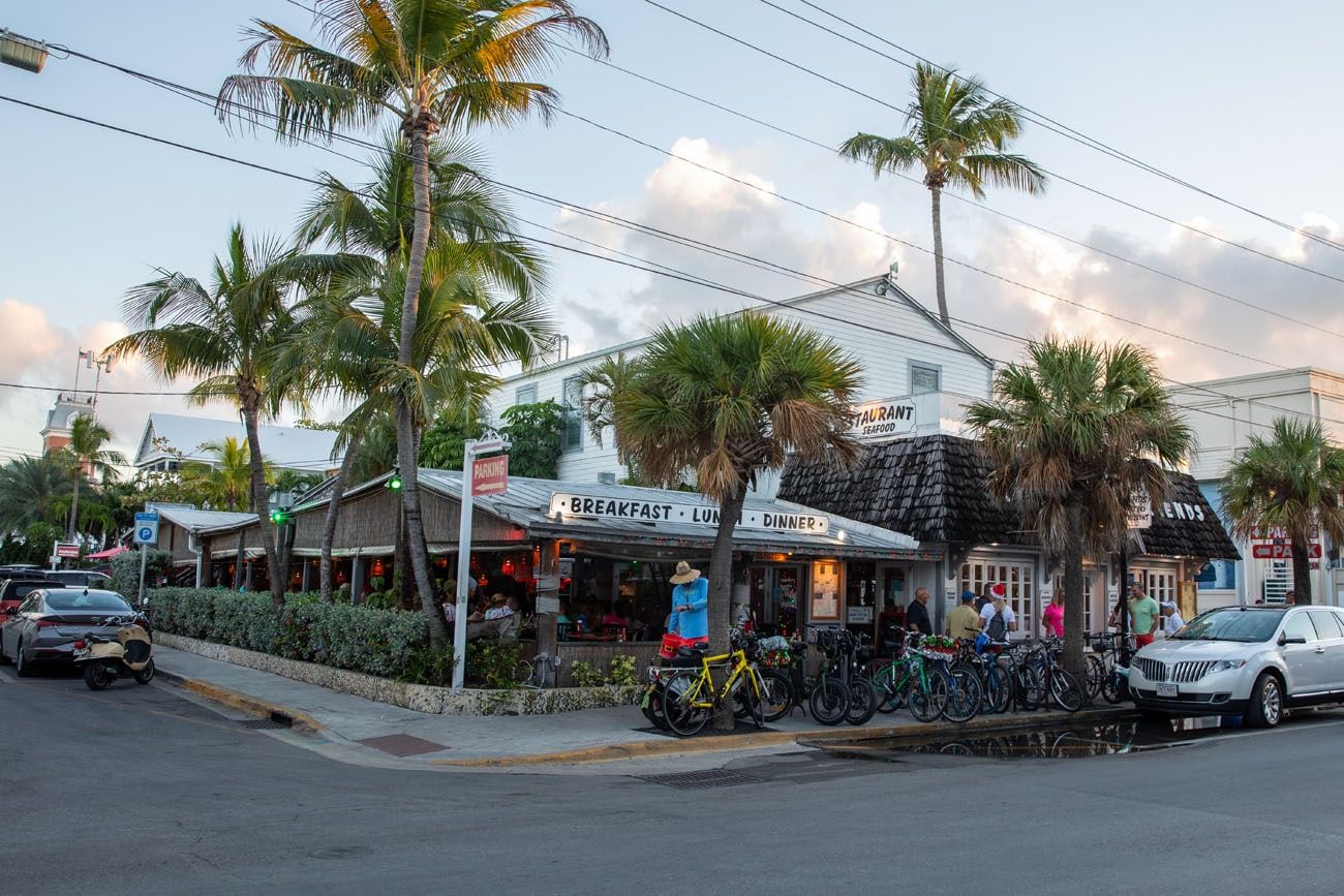 Two Friends best restaurants in Key West