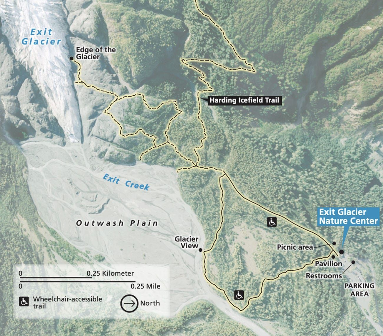 Exit Glacier Trails NPS