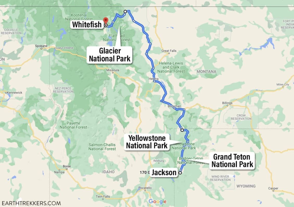 Grand Teton Yellowstone And Glacier National Parks 10 Day Road Trip Itinerary Earth Trekkers 1082