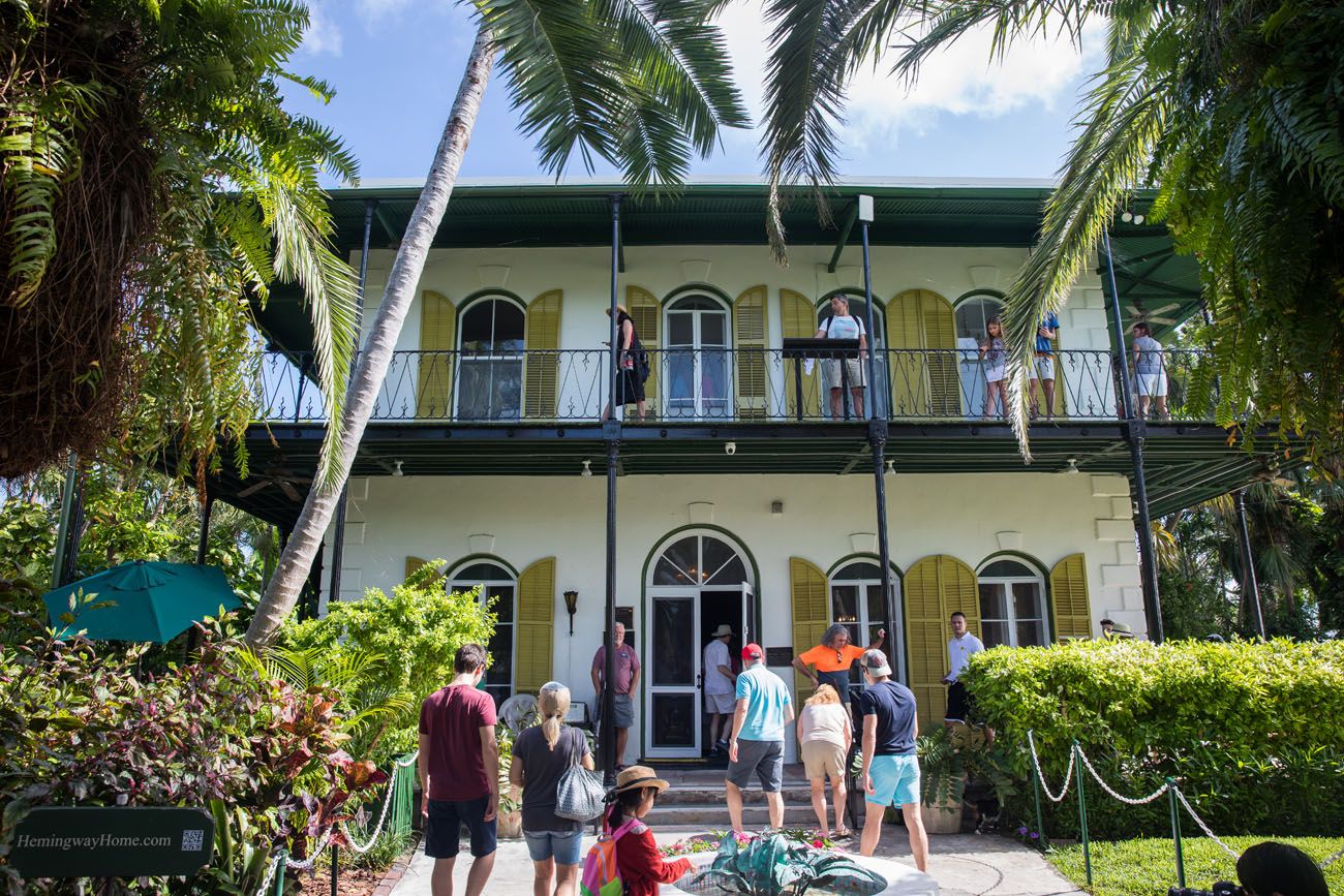 Hemingway House where to stay in Key West
