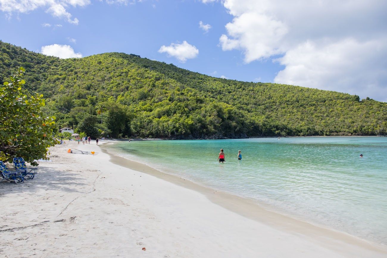 Maho Bay Beach US Virgin Islands itinerary