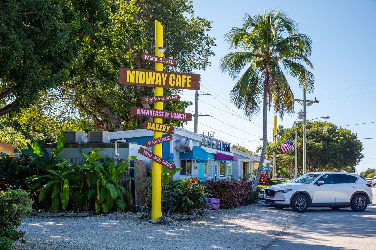 Midway Cafe Florida Keys road trip