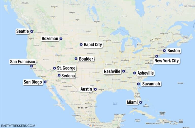 15 Great Places to Work Remotely in the USA Earth Trekkers