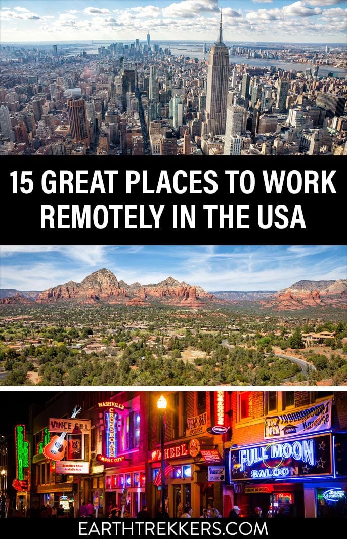 Where to Work Remotely in USA