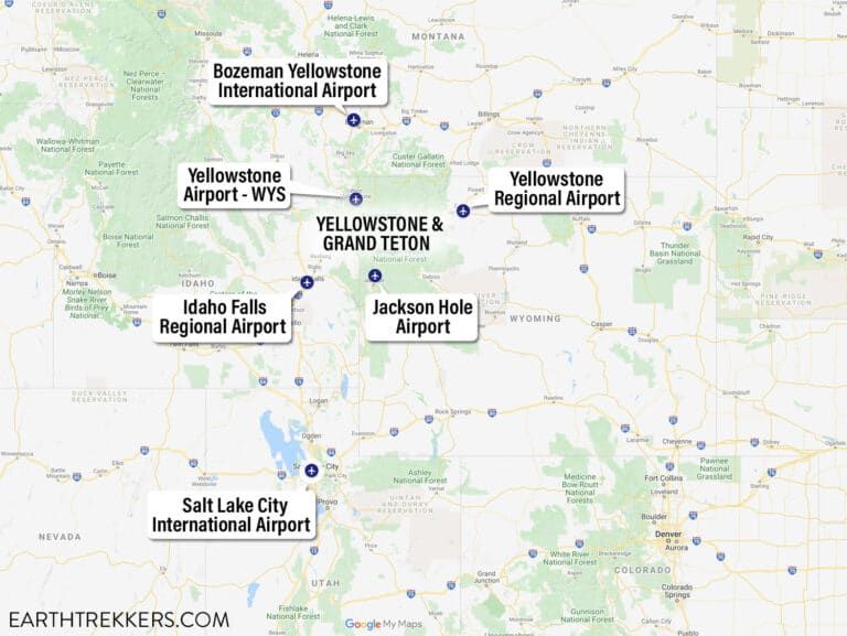 Yellowstone and Grand Teton Itinerary: Best Routes, Maps, & Photos ...