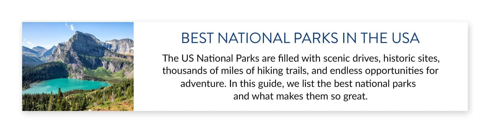 Best National Parks USA