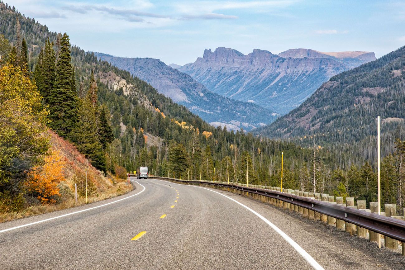 Driving to Cody Yellowstone and Grand Teton itinerary