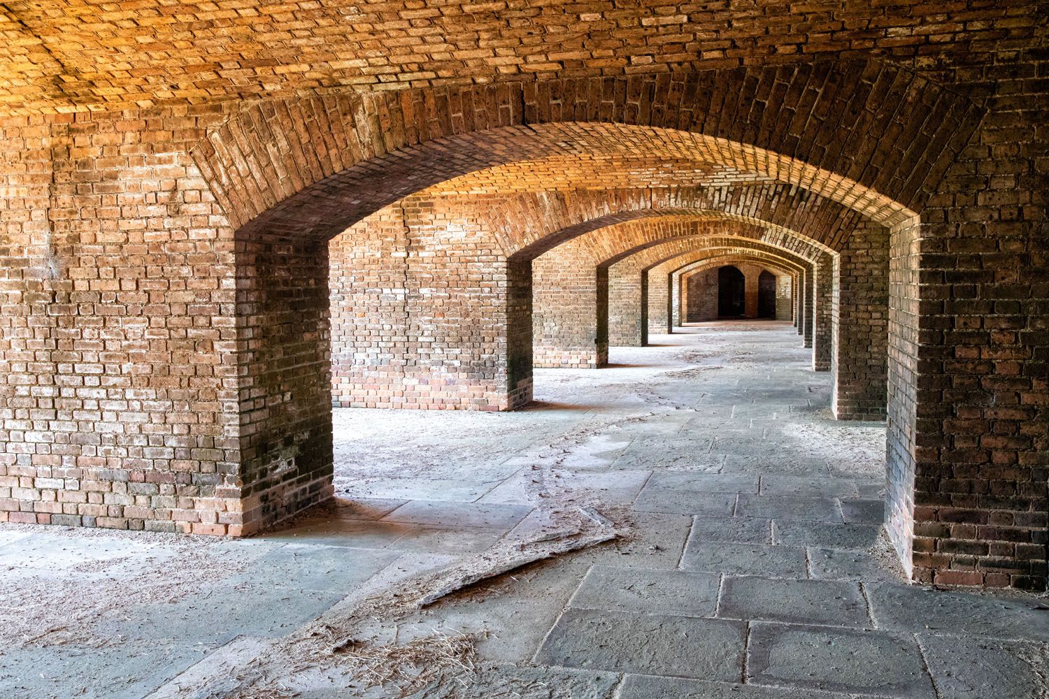 Fort Jefferson Archways