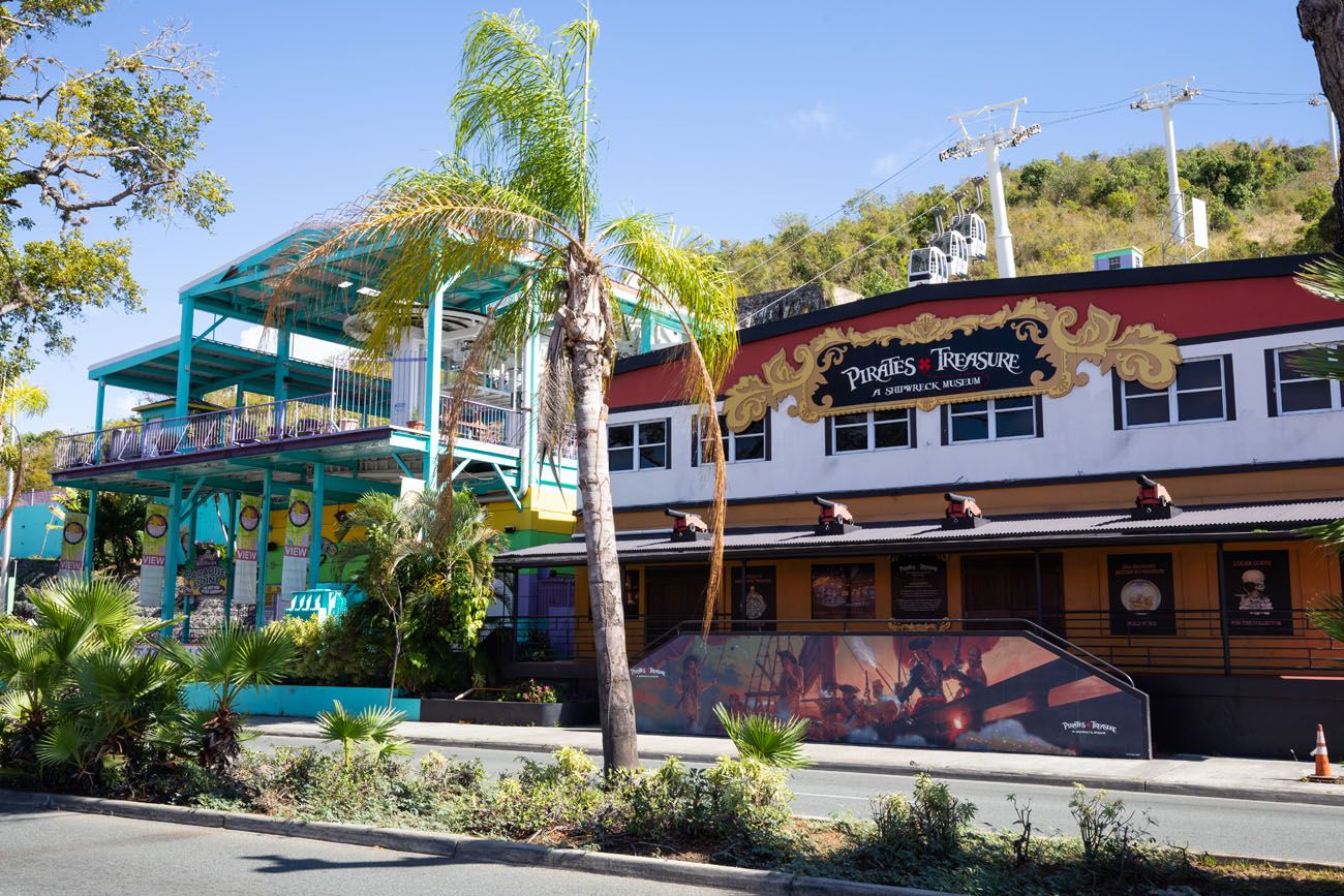 Pirates Treasure Museum best things to do in St. Thomas