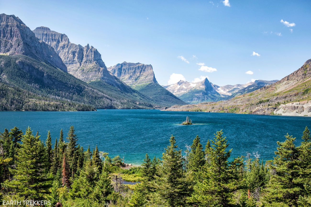 Wild Goose Island Best National Parks in the USA 