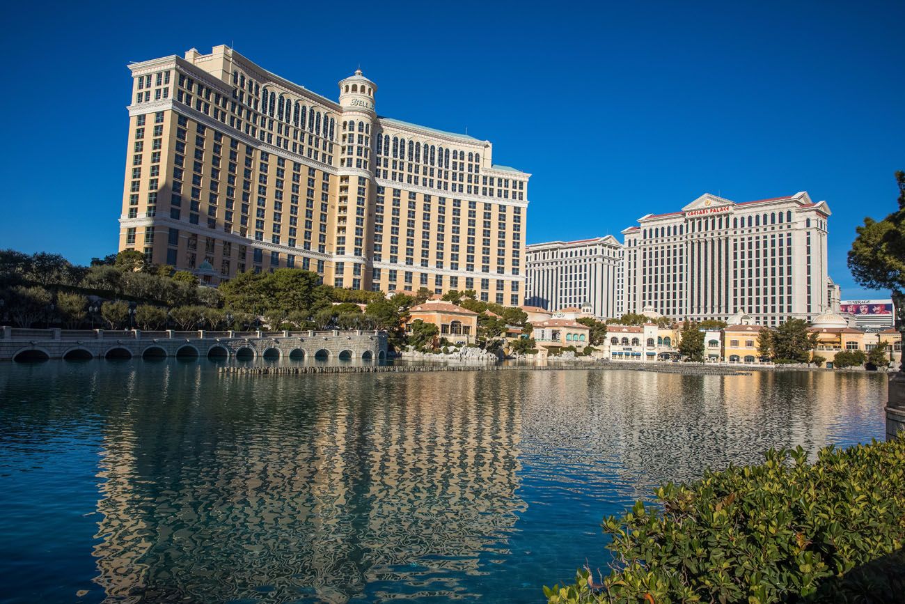 Bellagio and Caesars Palace best things to do in Las Vegas