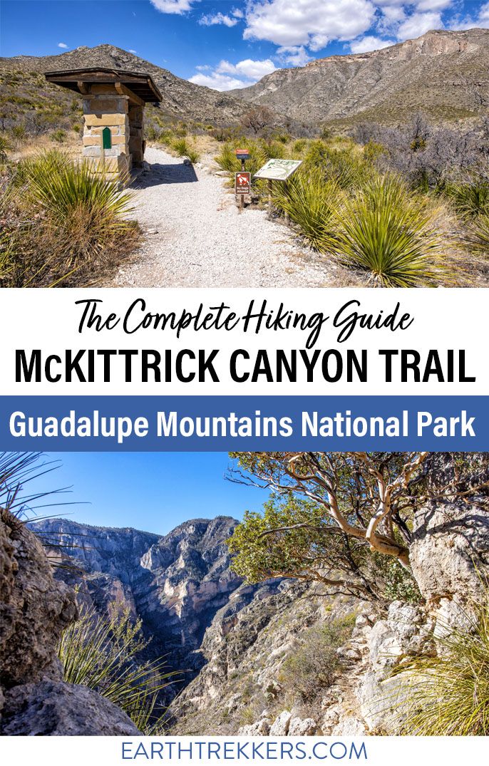 Guadalupe Mountains Hike McKittrick Canyon
