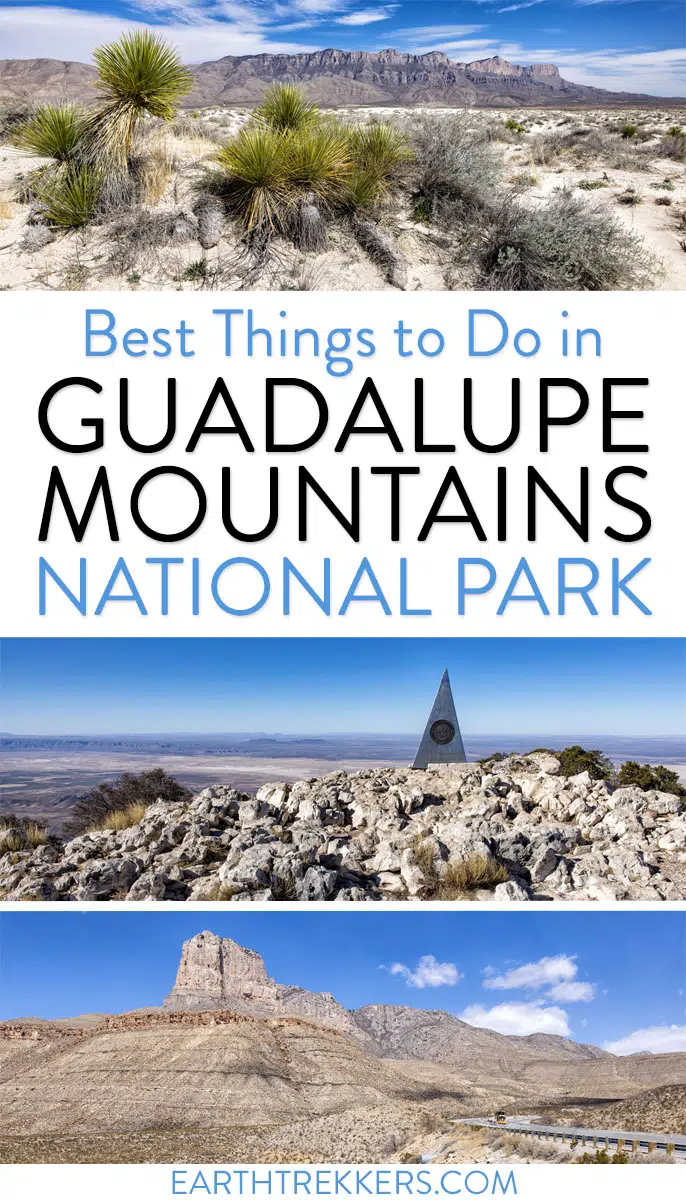 How to visit Guadalupe Mountains National Park. Best things to do, best hikes, best viewpoints, and more.