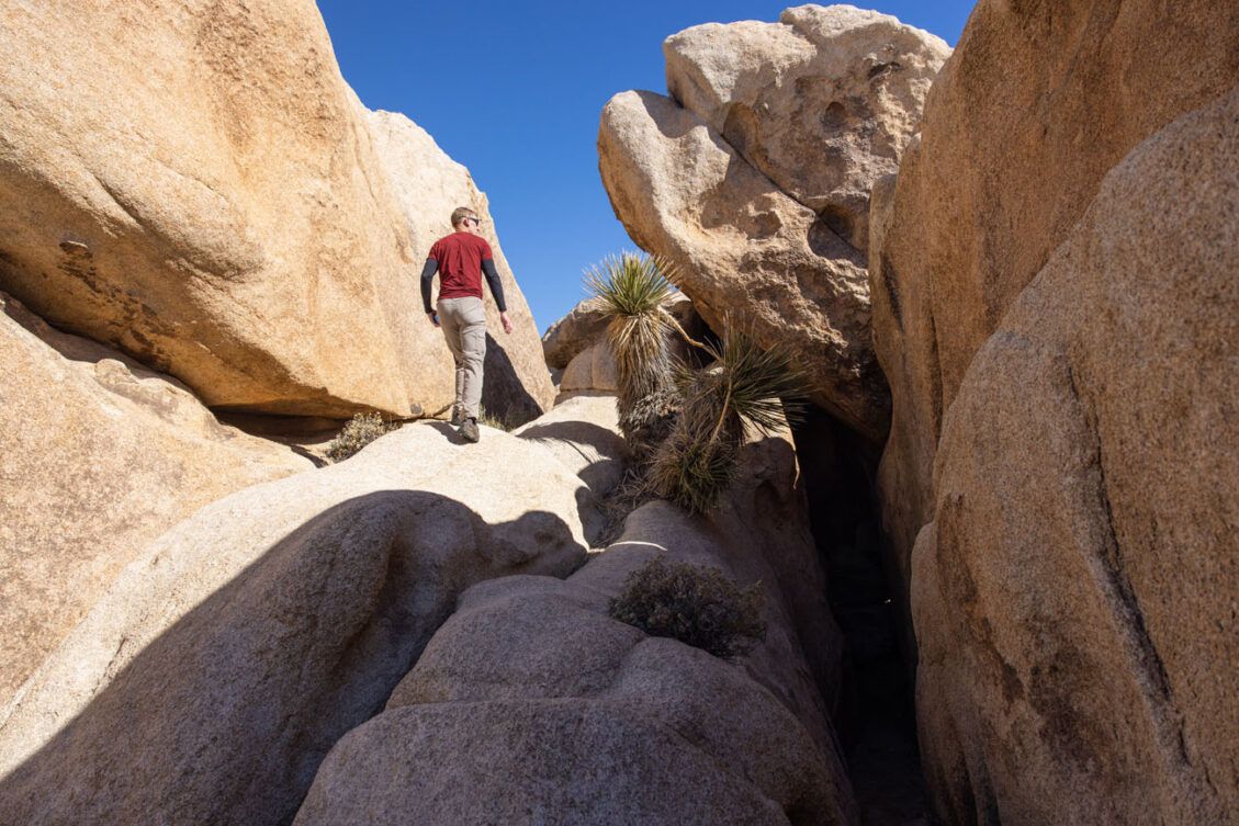 How to Hike the Hall of Horrors Joshua Tree National Park Earth Trekkers