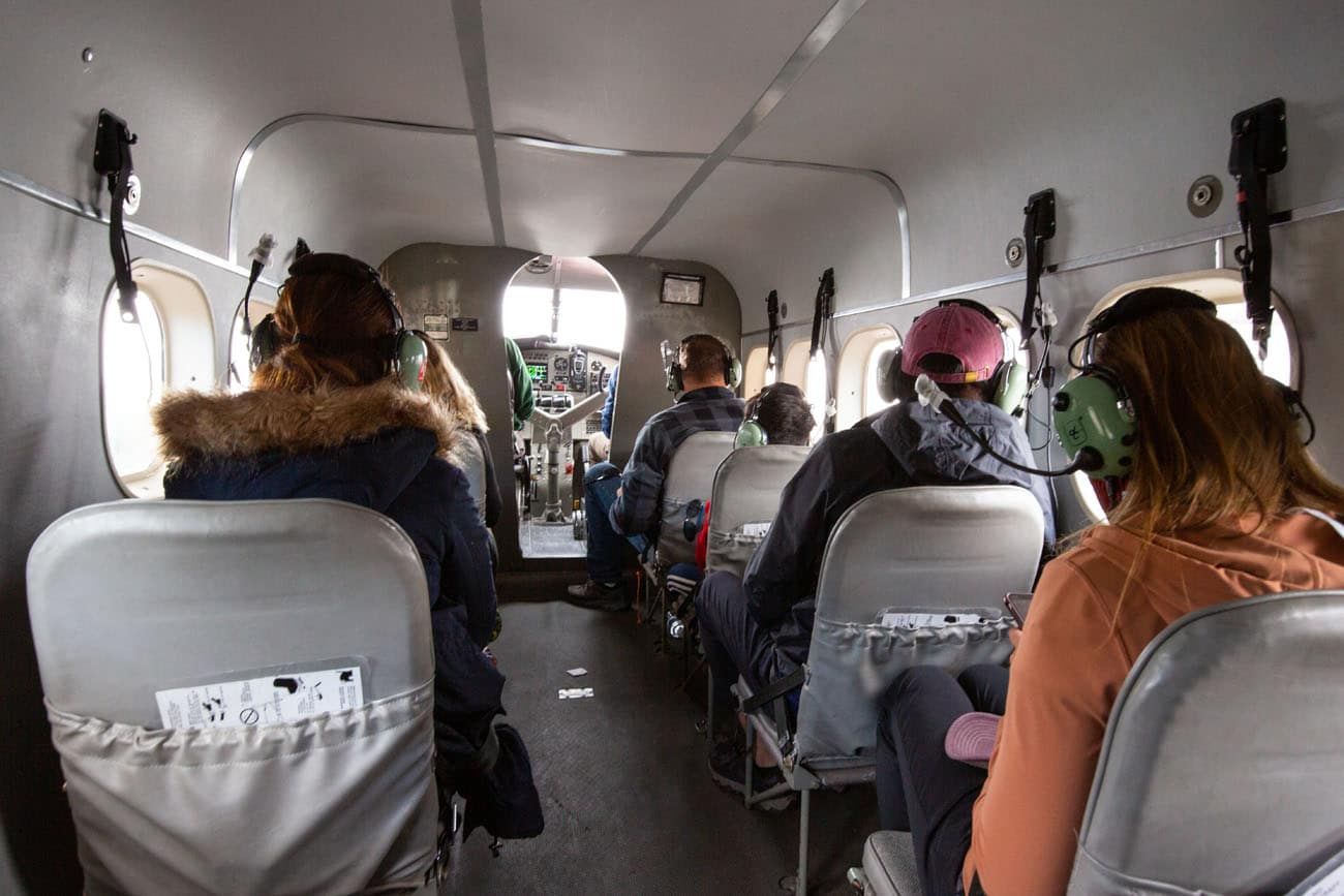 Inside K2 Aviation Plane