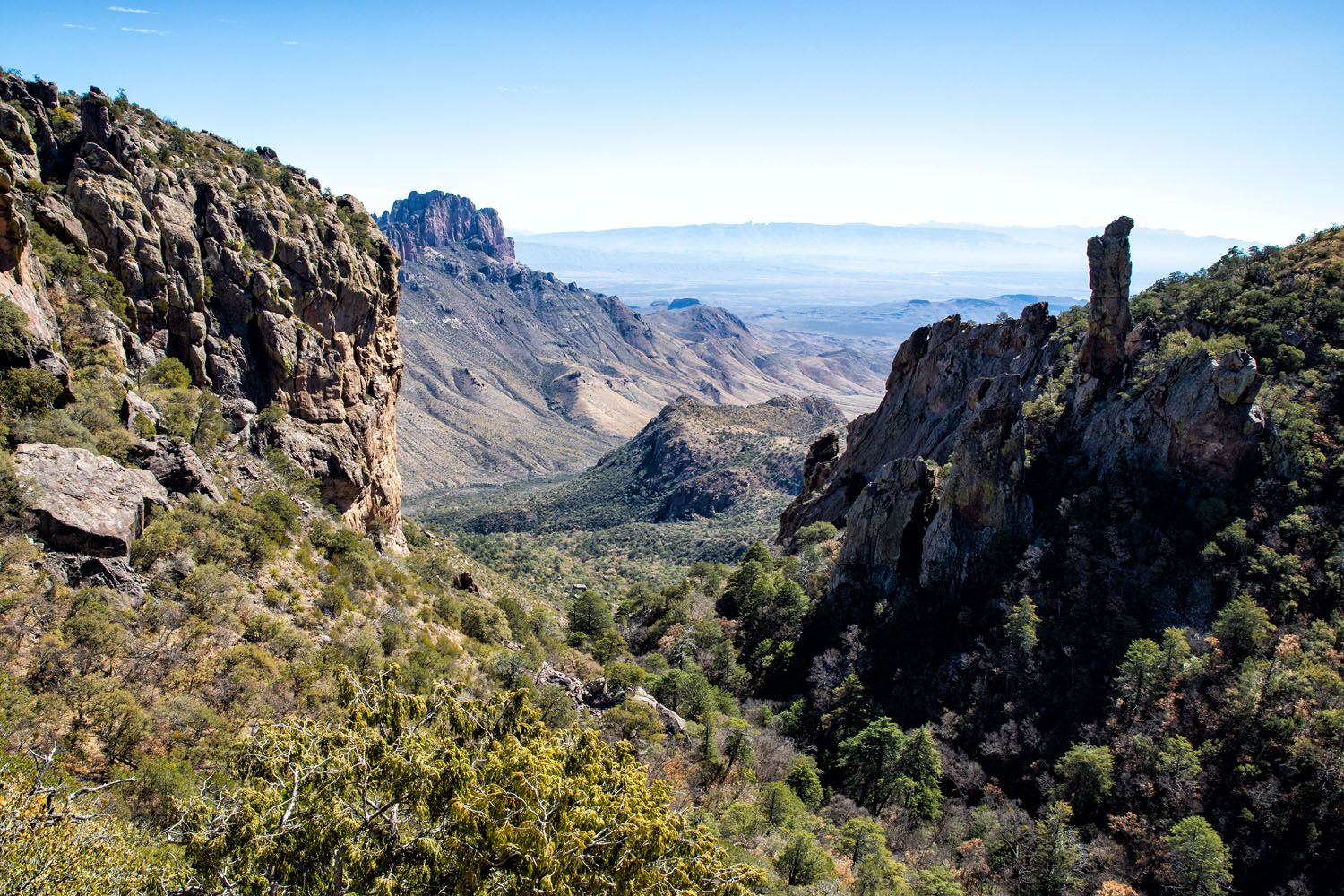 Boot Canyon Trail View