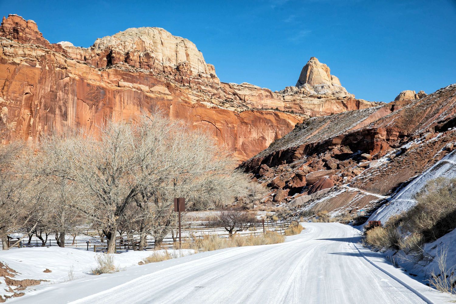 Capitol Reef in Winter | Best National Parks in December