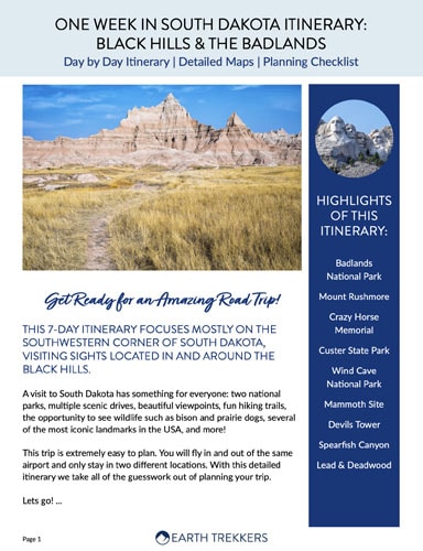 5th Insiders Guide to South Dakotas Black Hills and Badlands 