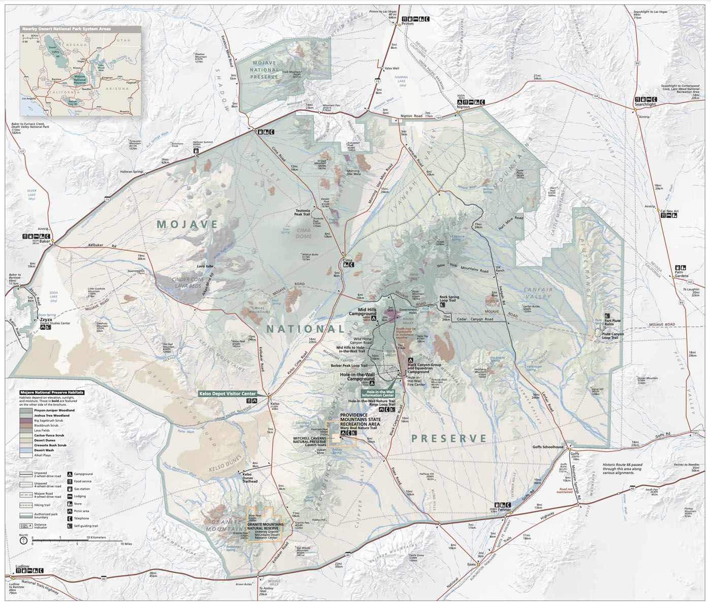 Mojave Map