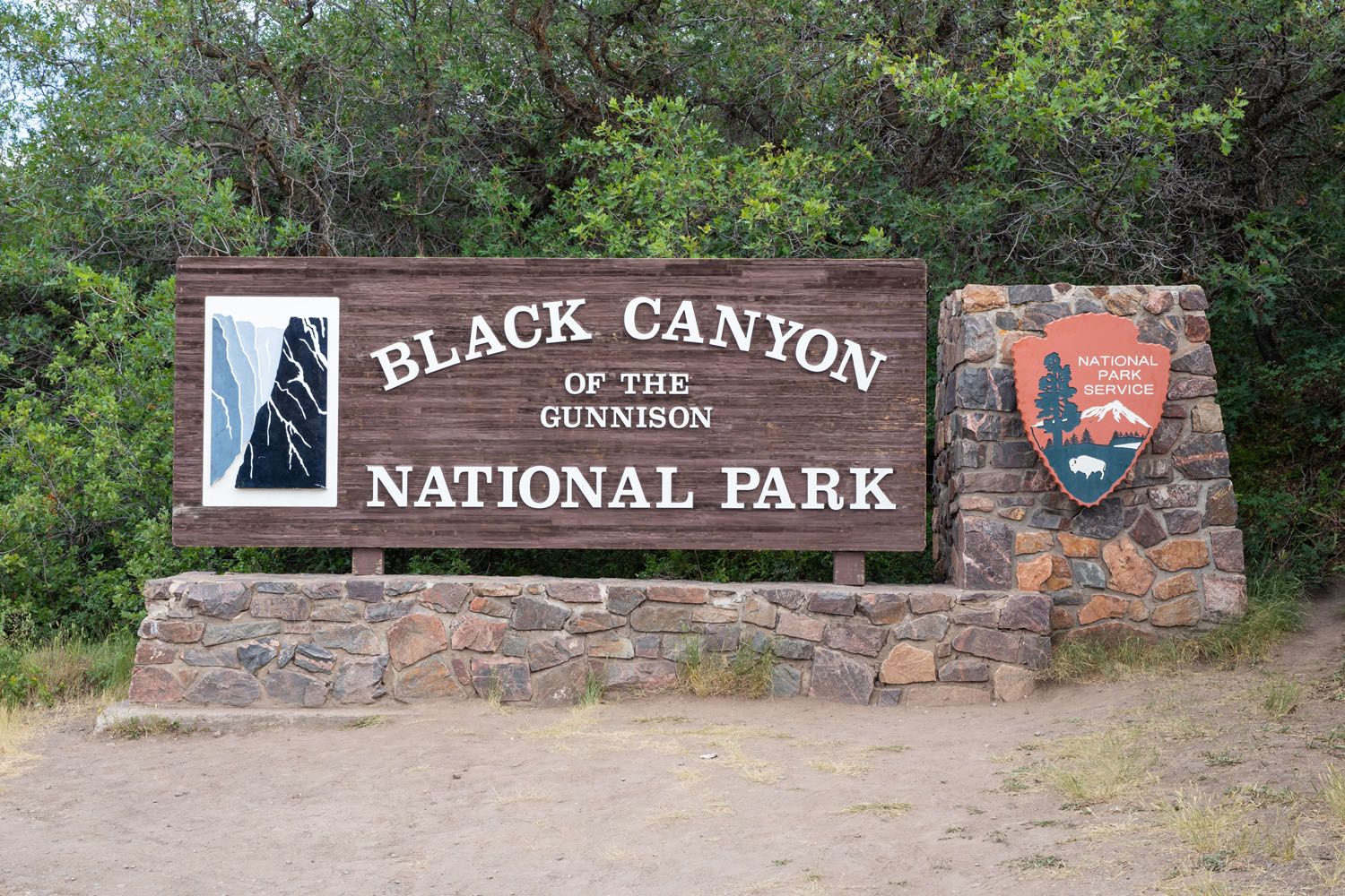 Black Canyon of the Gunnison Sign