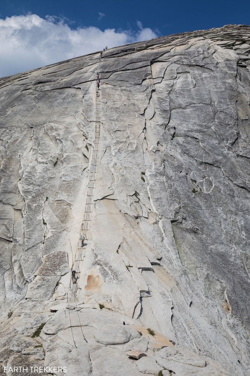 Half Dome Cables Yosemite National Park
