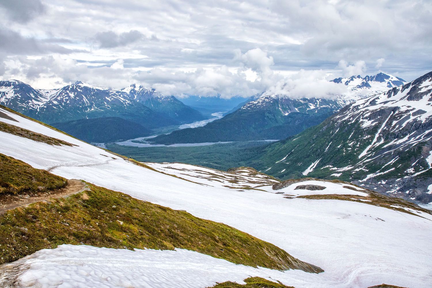 Harding Icefield Trail View