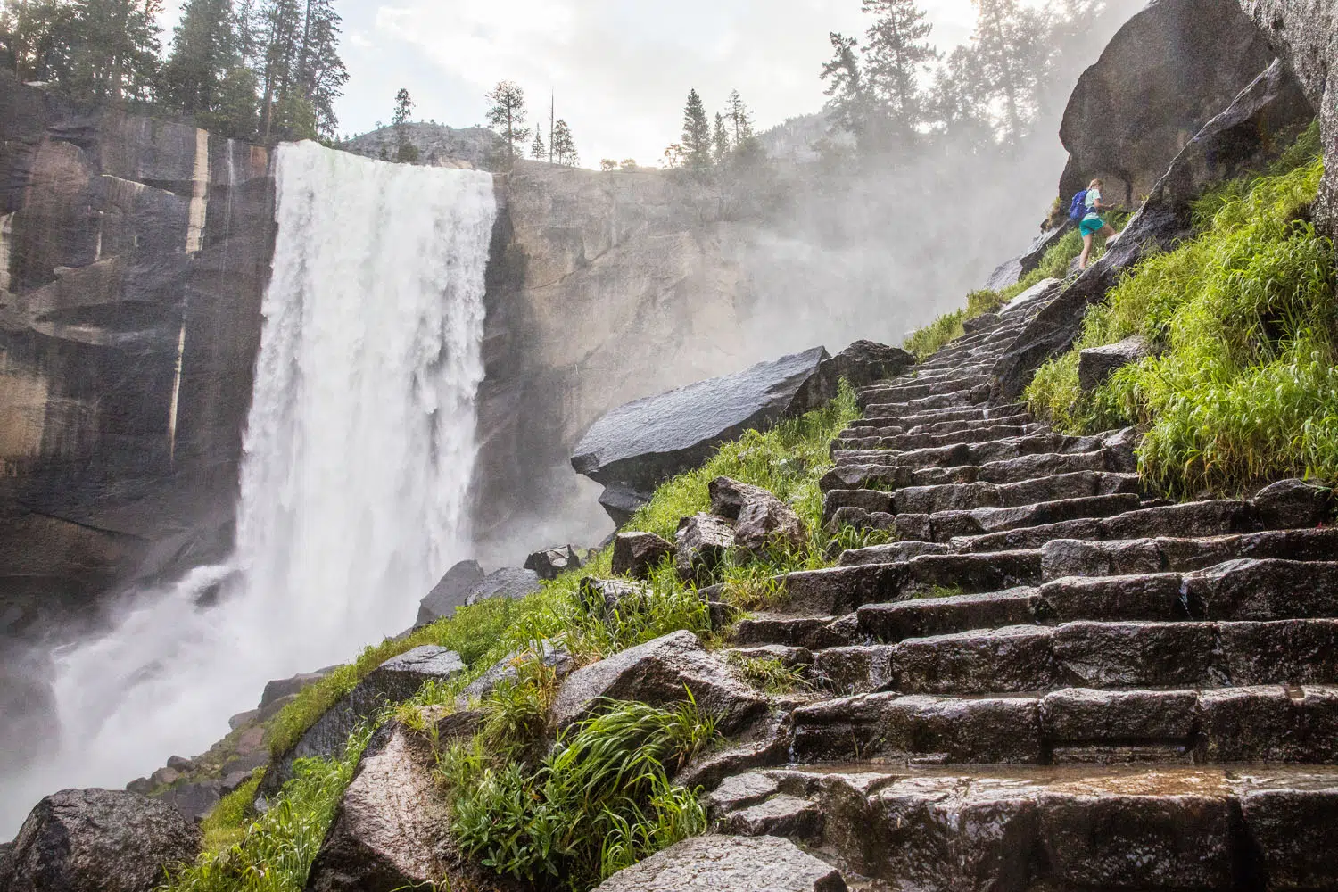 Mist Trail Yosemite National Park