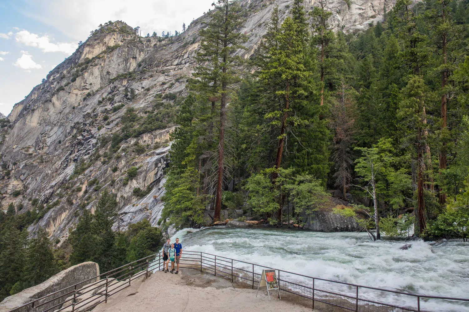 Top of Vernal Fall