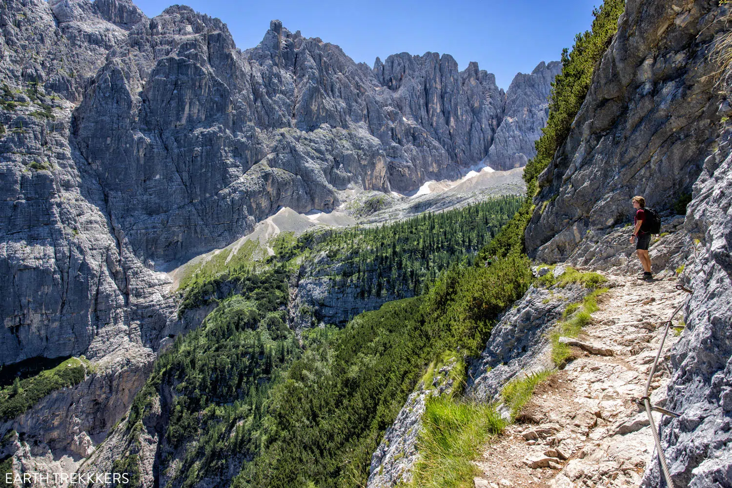 Lago Sorapis Trail Dolomites