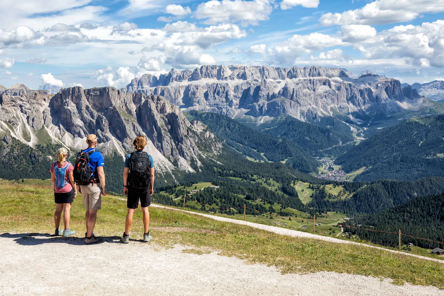 Photo of the Dolomites from Seceda