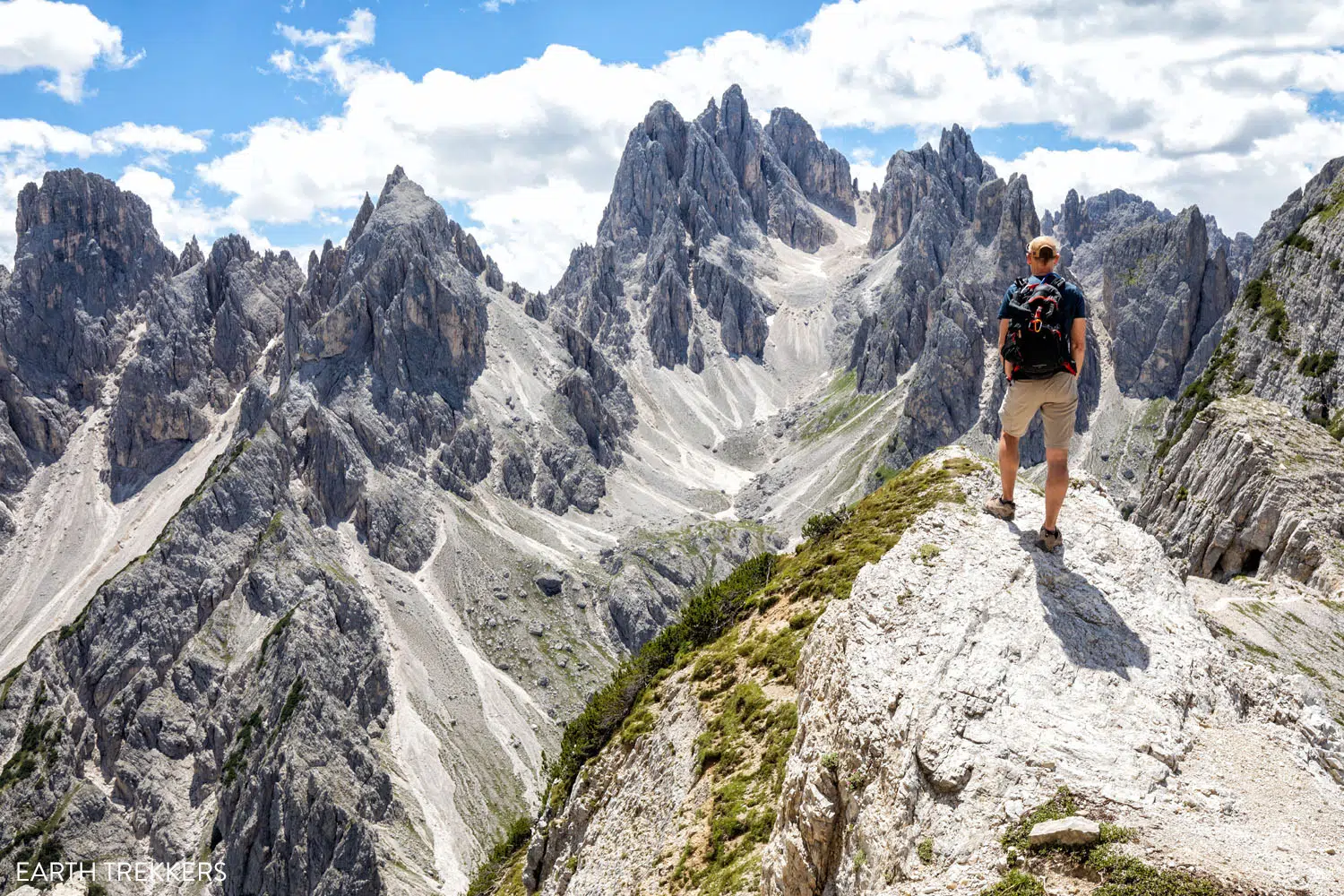 Tim at Cadini di Misurina Viewpoint #2