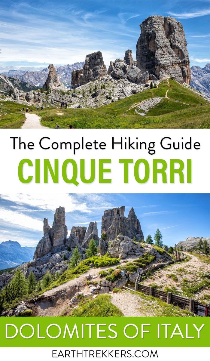 Cinque Torri Hike Dolomites Italy