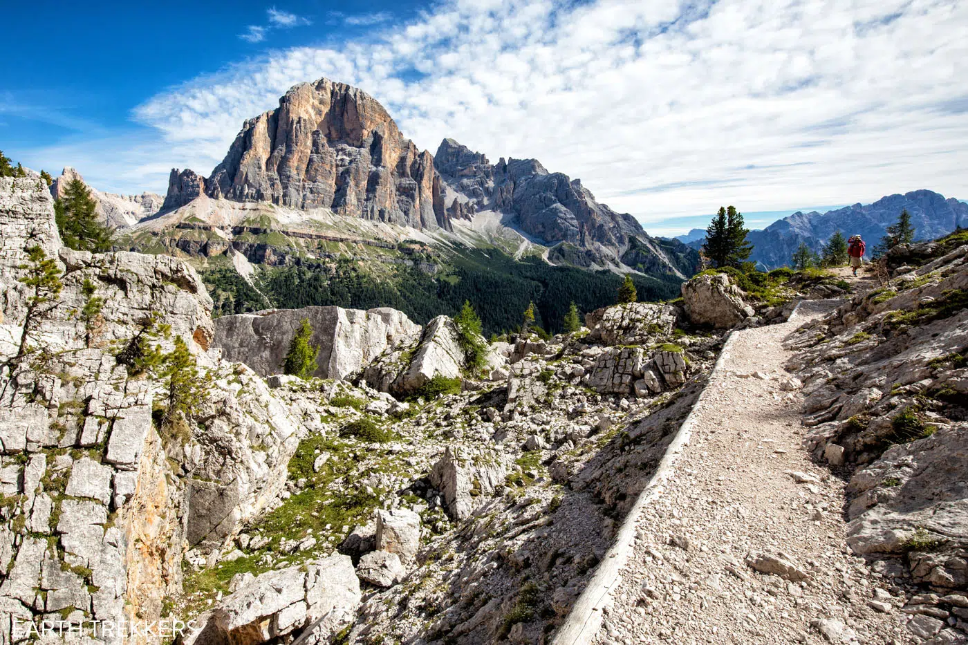 Another amazing view from the Cinque Torri