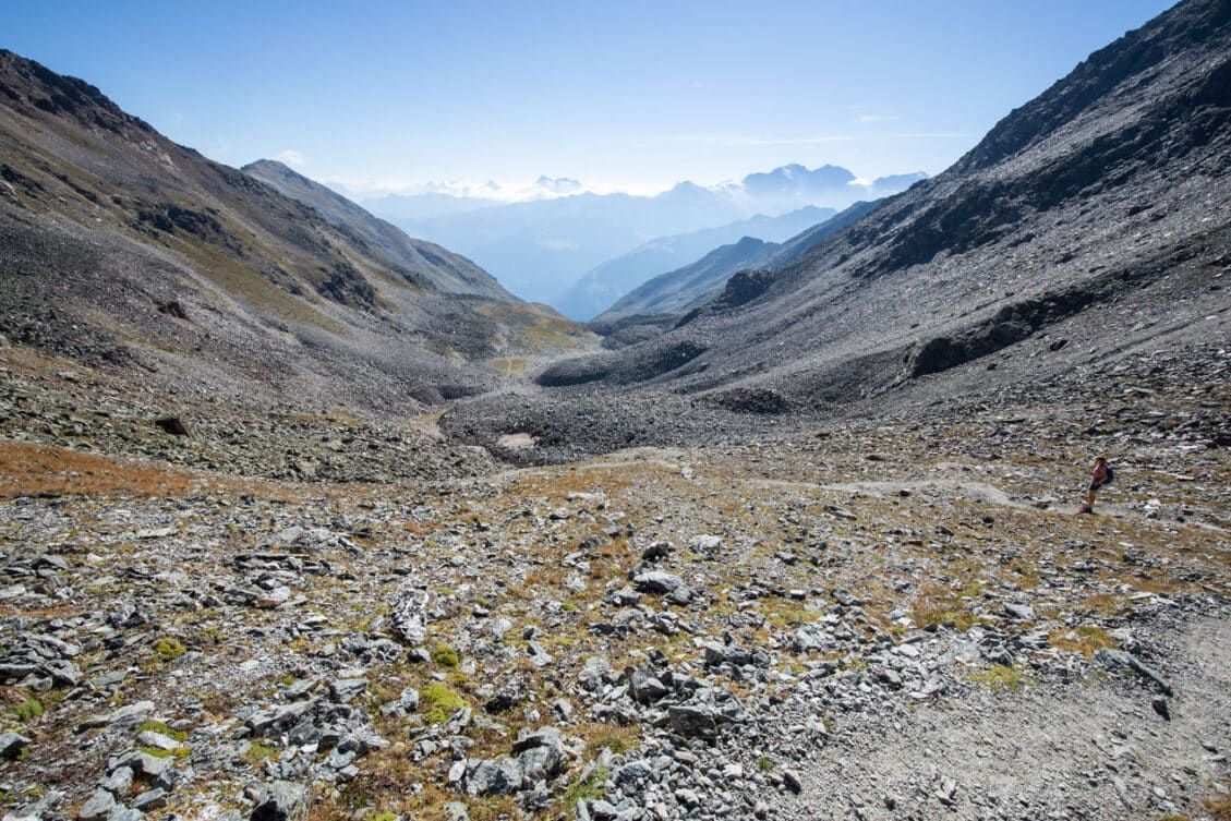 Walker's Haute Route Stage 12: Gruben To Augstbordpass To St. Niklaus ...