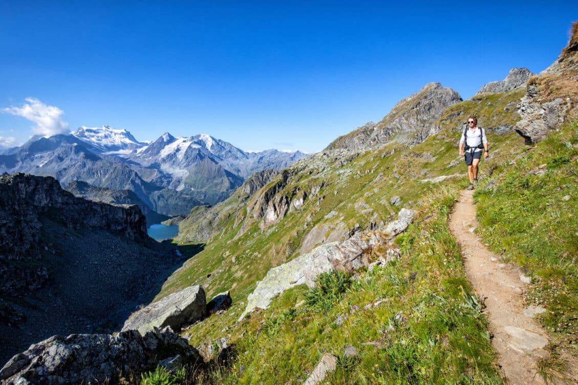 Haute Route Stage 6: Cabane du Mont Fort to Cabane de Prafleuri ...