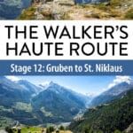 Haute Route Stage 12 Gruben St Niklaus