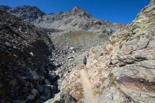 Walker's Haute Route Stage 12: Gruben To Augstbordpass To St. Niklaus ...