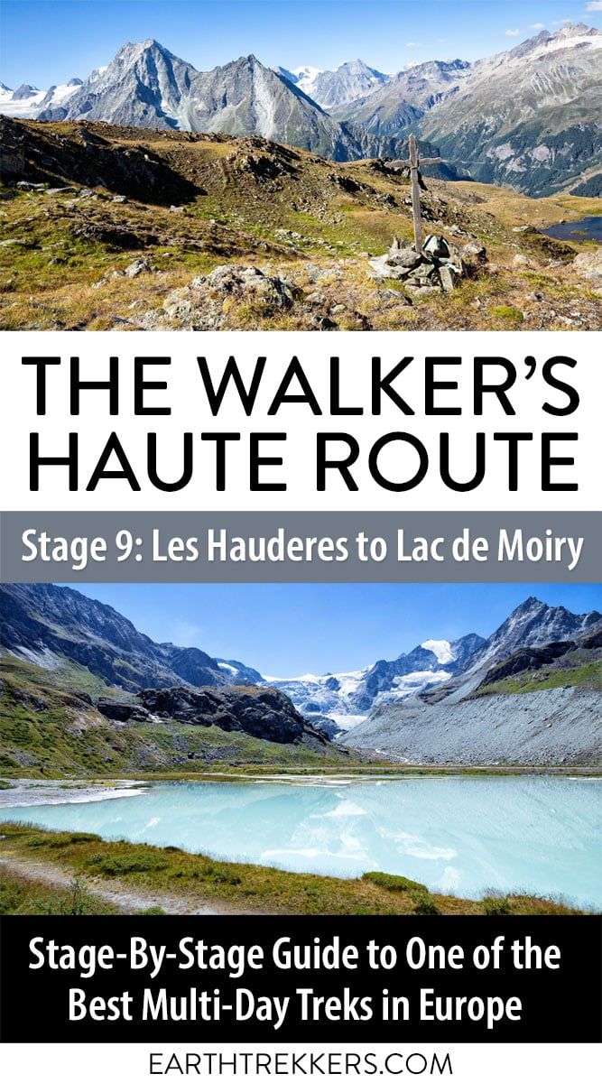 Haute Route Stage 9 Hauderes Glacier Moiry
