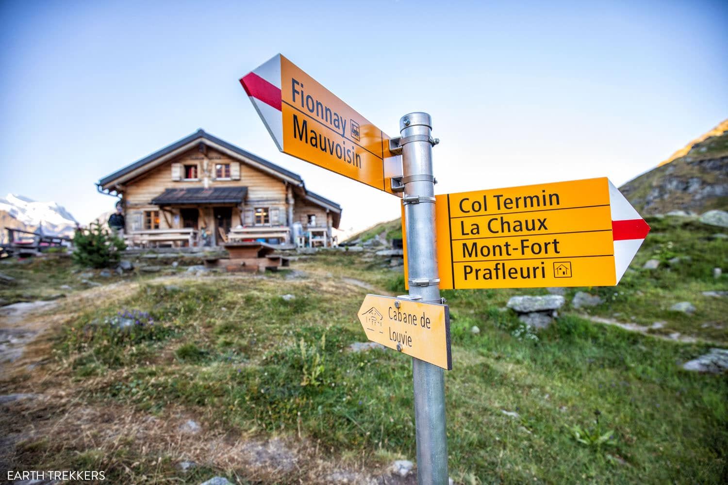 Hiking Signs Switzerland