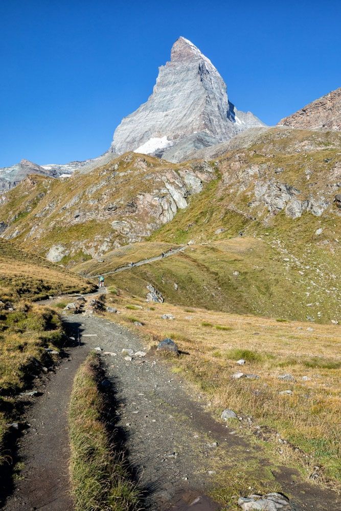Hornlihutte Trail with Matterhorn