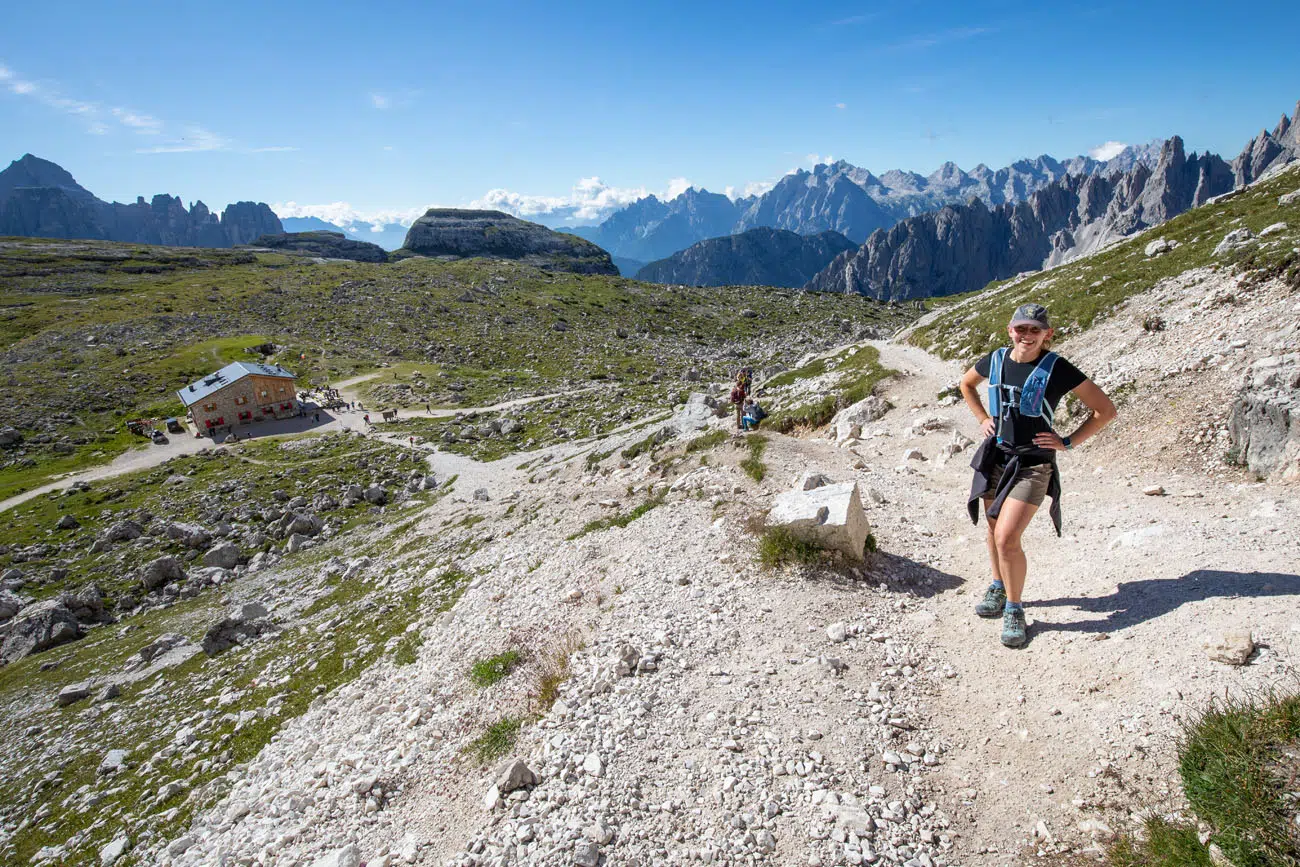 Kara Rivenbark on the Tre Cime di Lavaredo Hike