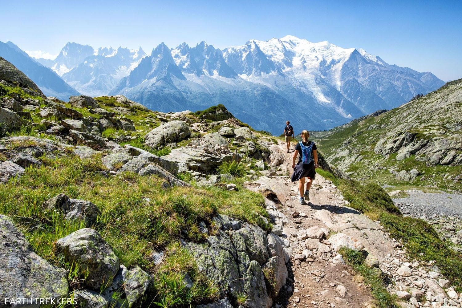 Hiking to Lac Blanc on the Tour du Mont Blanc — The Cat & The