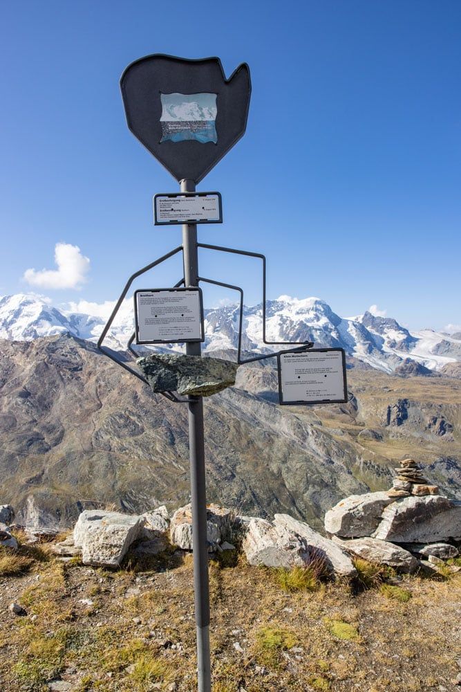 Peak Collection Sign