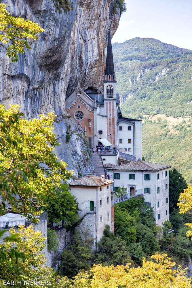 Santuario Madonna della Corona | 10 days in Italy Itinerary