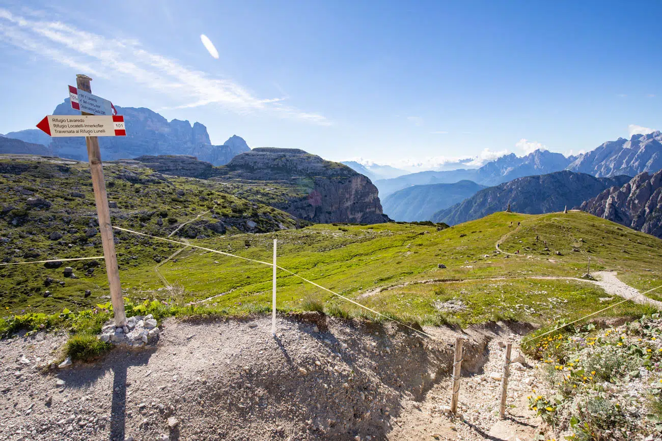 Trail to Mirante do Vale dos Tres Picos de Lavaredo