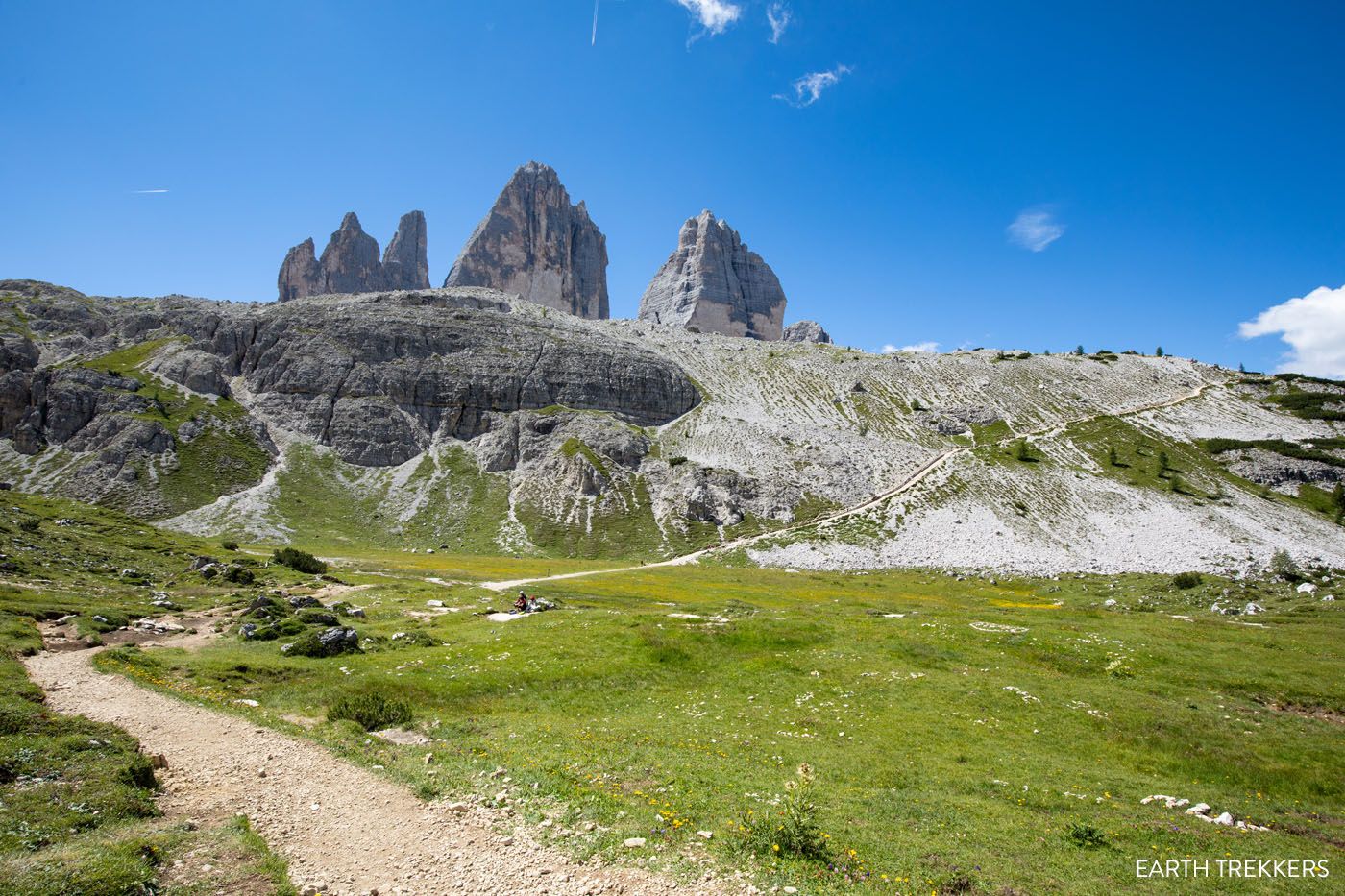 Tre Cime Uphill Section