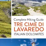 How to hike the Tre Cime di Lavaredo, one of the best hikes in the Dolomites of Italy.