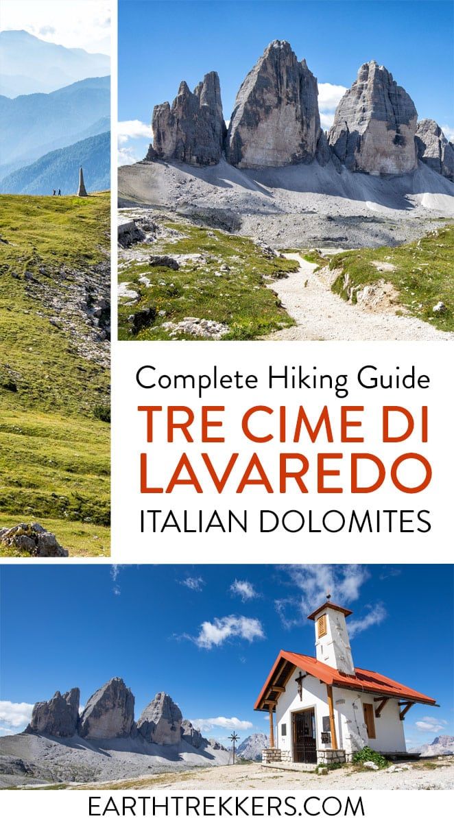 Tre Cime di Lavaredo Dolomites Hike Italy